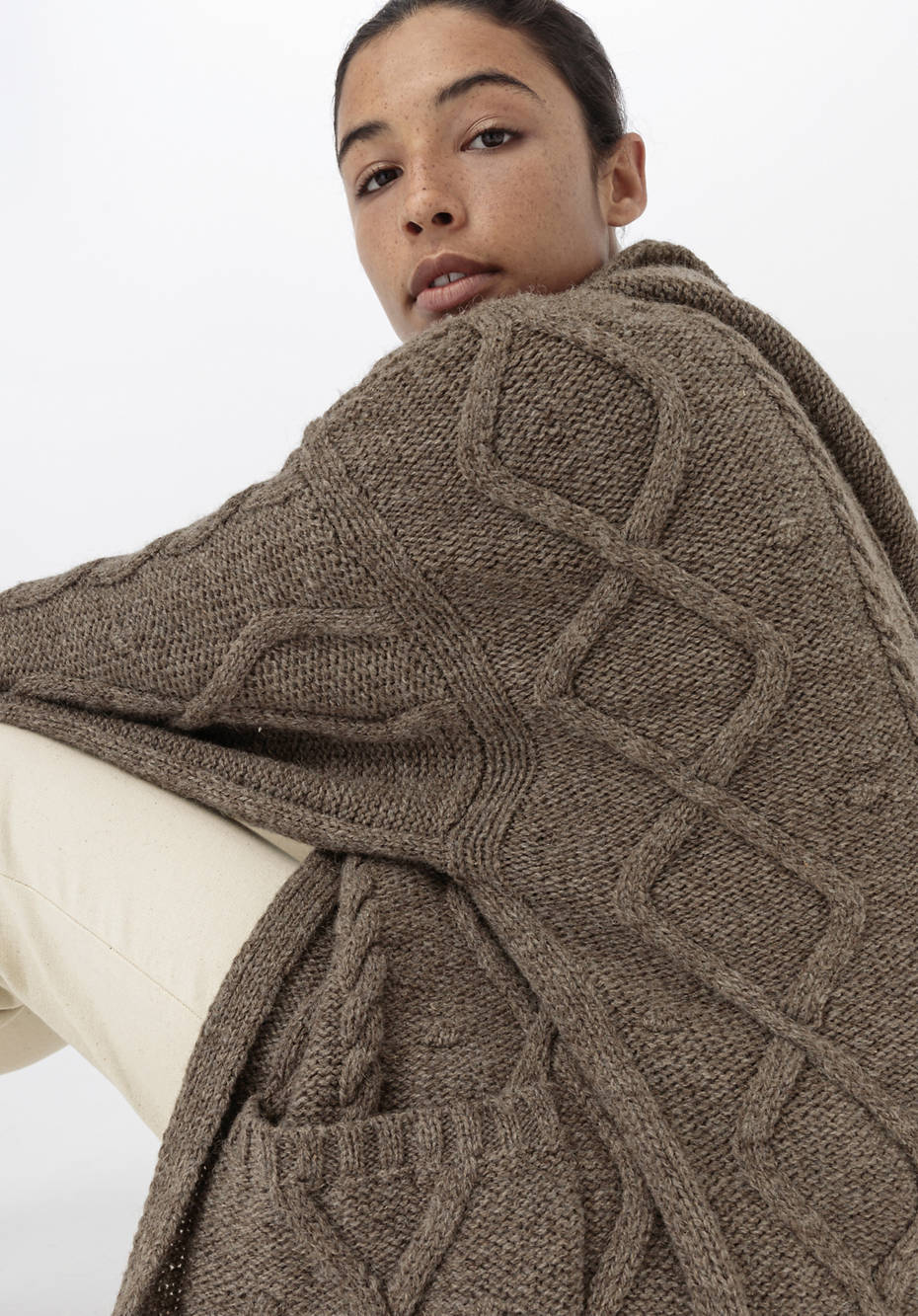 Rhön-Strickjacke aus reiner Schurwolle
