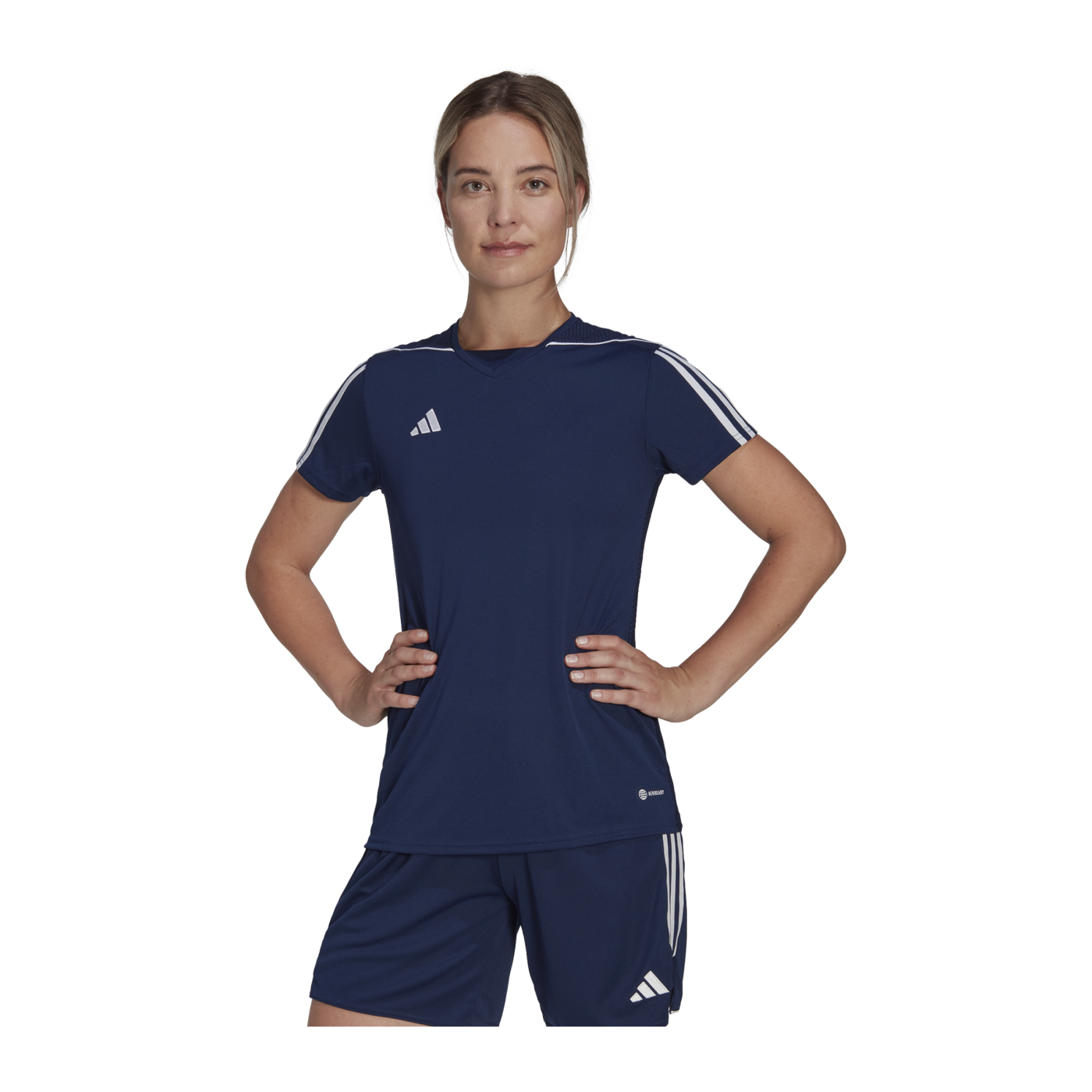 adidas Tiro 23 Trikot Damen Dunkelblau Weiss