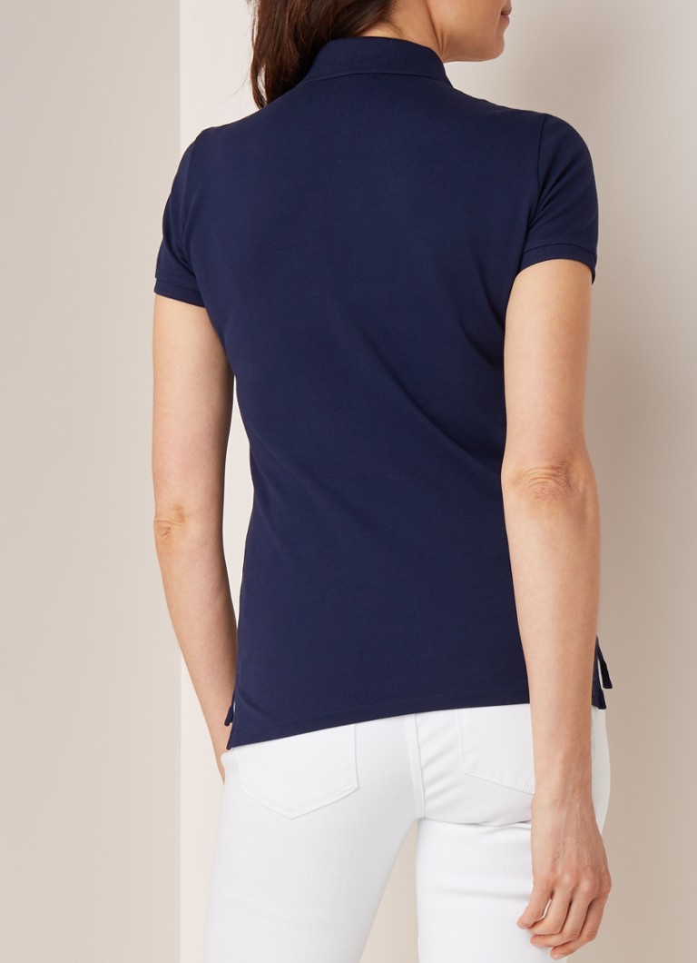Ralph Lauren Julie polo in cotton piqué with logo embroidery