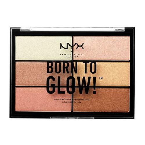 NYX Professional Makeup Born to Glow! Paleta de iluminadores 145,8 gramos