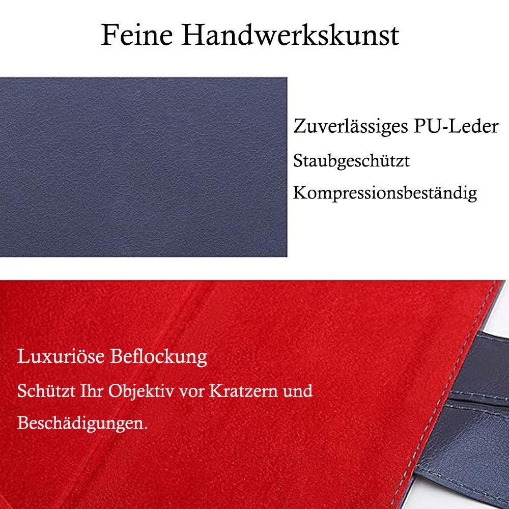 Tian Dee Brillenetui Brillenorganizer Brillenaufbewahrung/Präsentation, Reisen Brillenbox