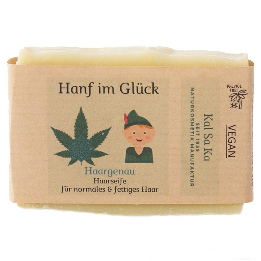Kal Sa Ka Hanfseife Haargenau ohne Duft 75 g