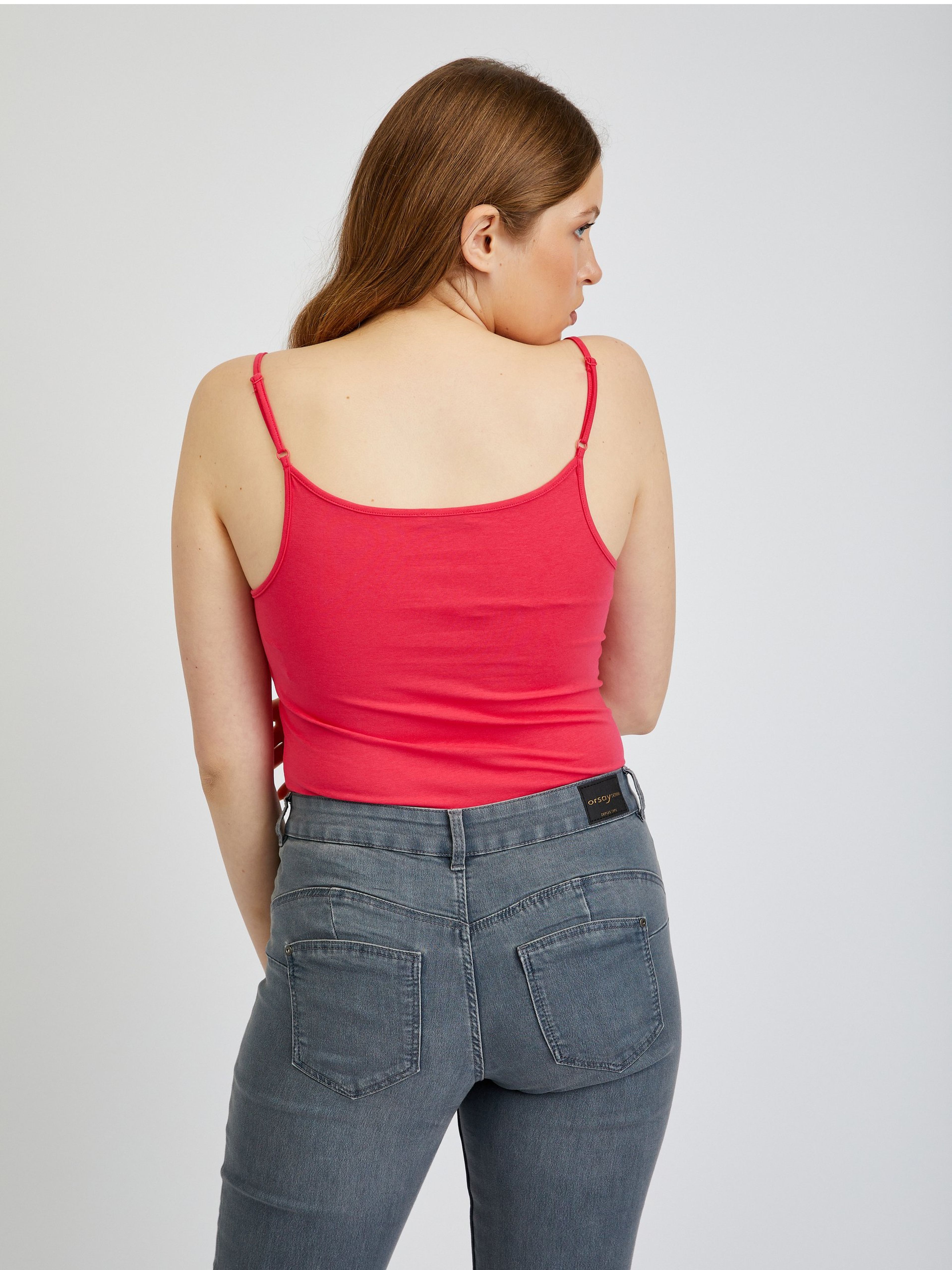 Set aus zwei Damen-Tank-Tops in Dunkelrosa ORSAY