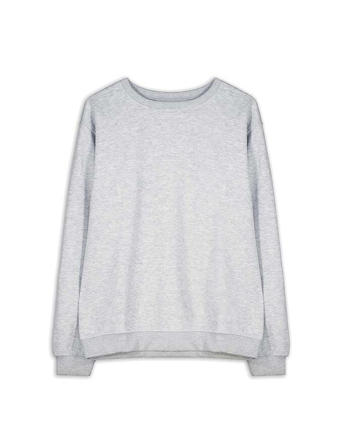 Sweatshirt - Rippbündchen