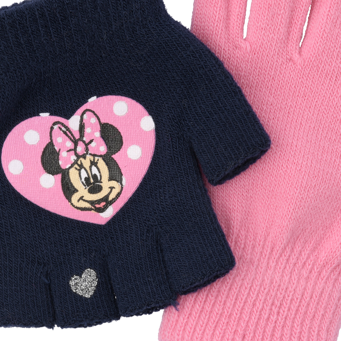 2 in 1 Minnie Maus Handschuhe