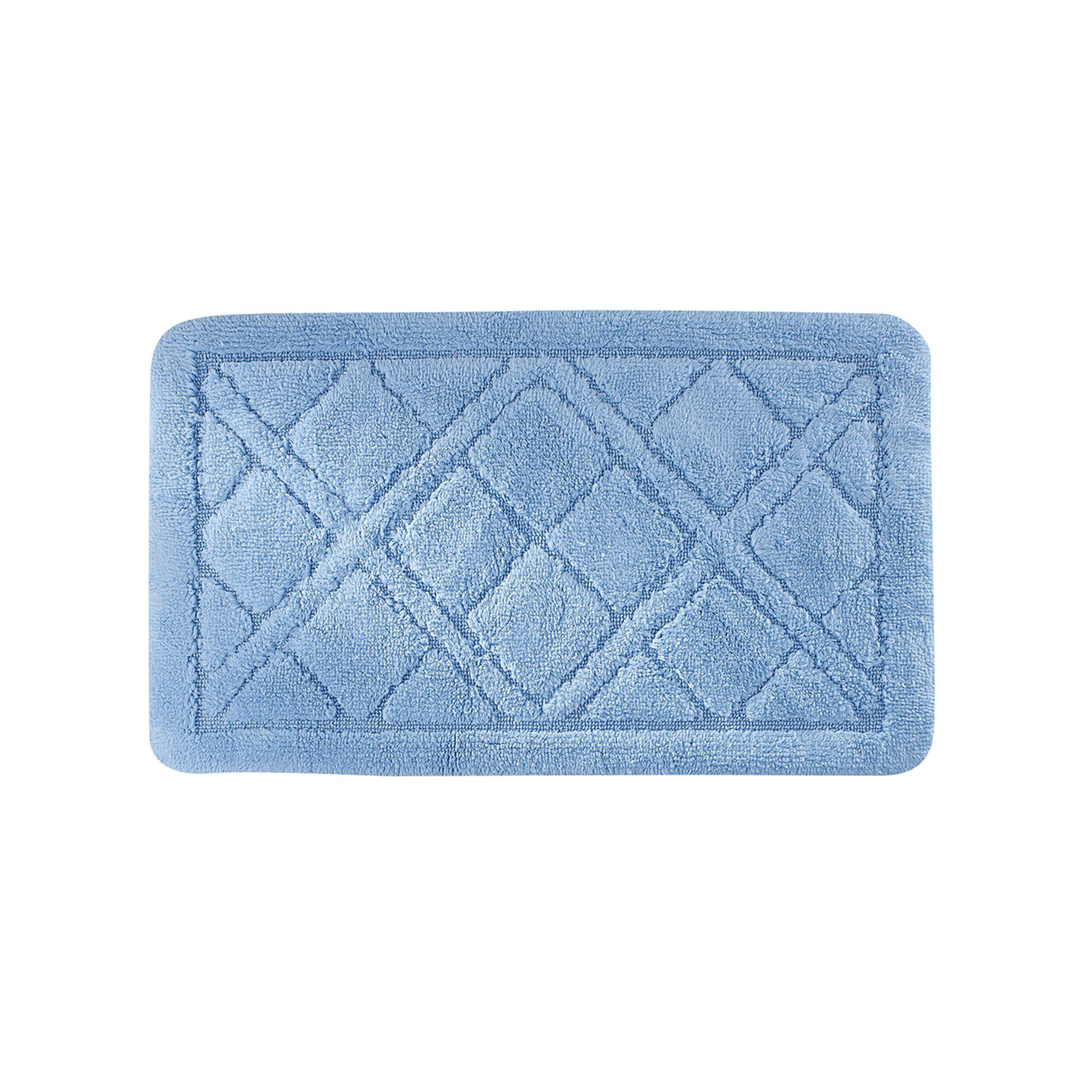 Tapis de bain losanges