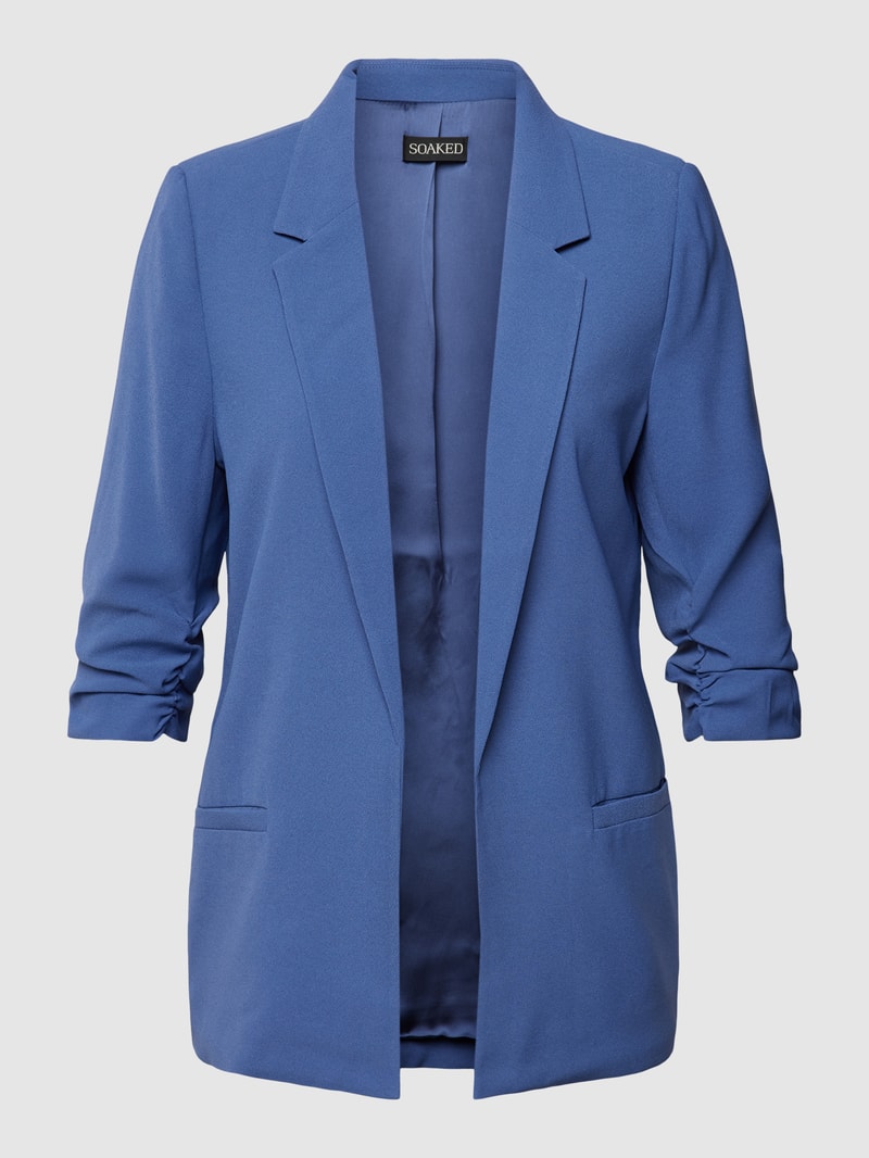 Blazer mit offener Vorderseite Modell 'Shirley' in bleu