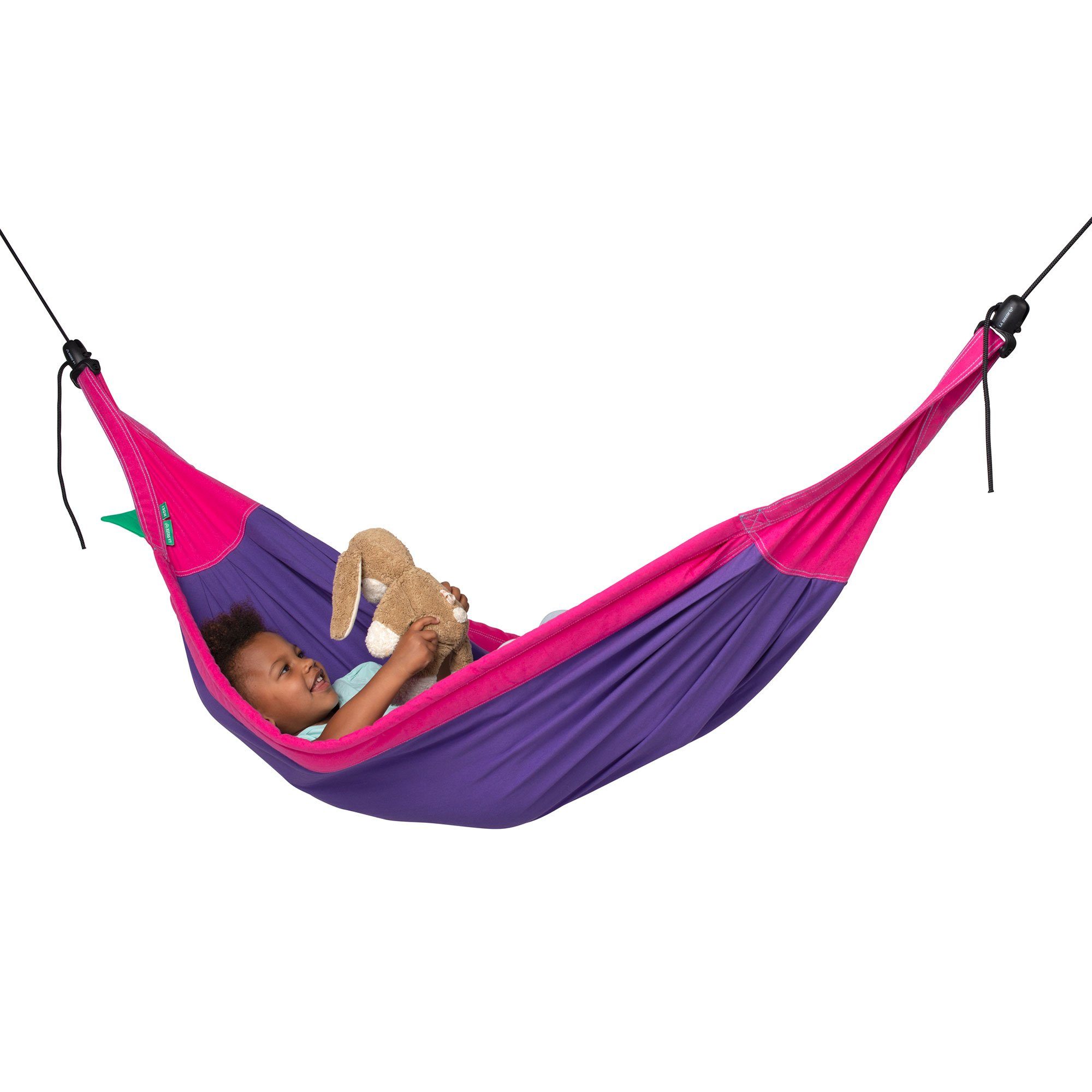 La Siesta Hängematte Moki Lilly - Kinder-Hängematte aus Bio-Baumwolle La Siesta MOK11-77 li, Hochwertige Qualität