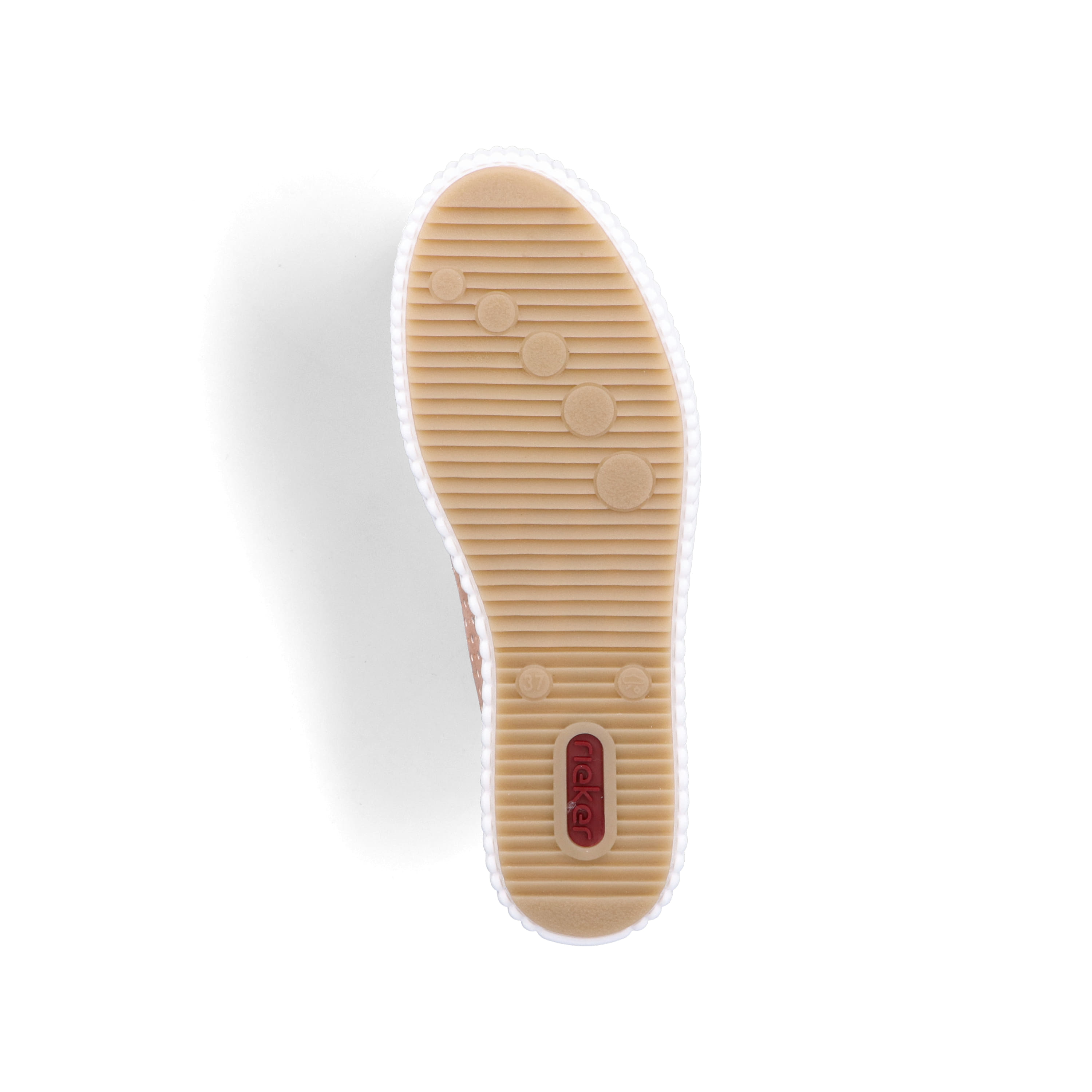 Rieker Damen Sneaker Low pastellorange