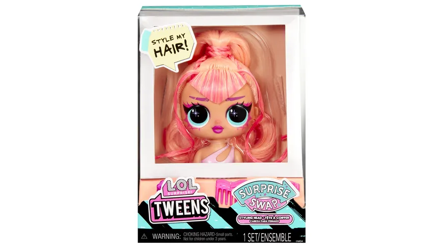 L.O.L. Surprise Tweens Surprise Swap Styling Head Asst in PDQ