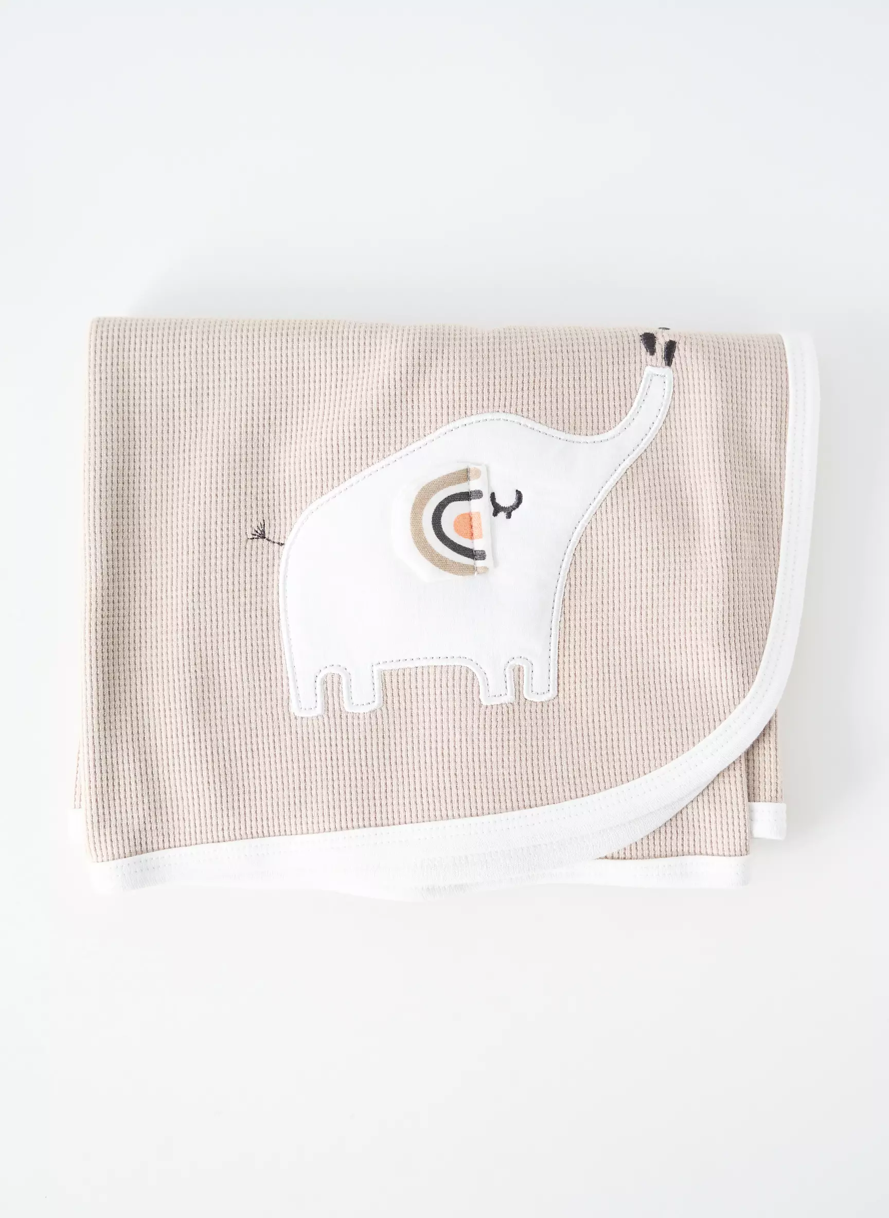 Petit Beguin Plaid Enfant couleur beige