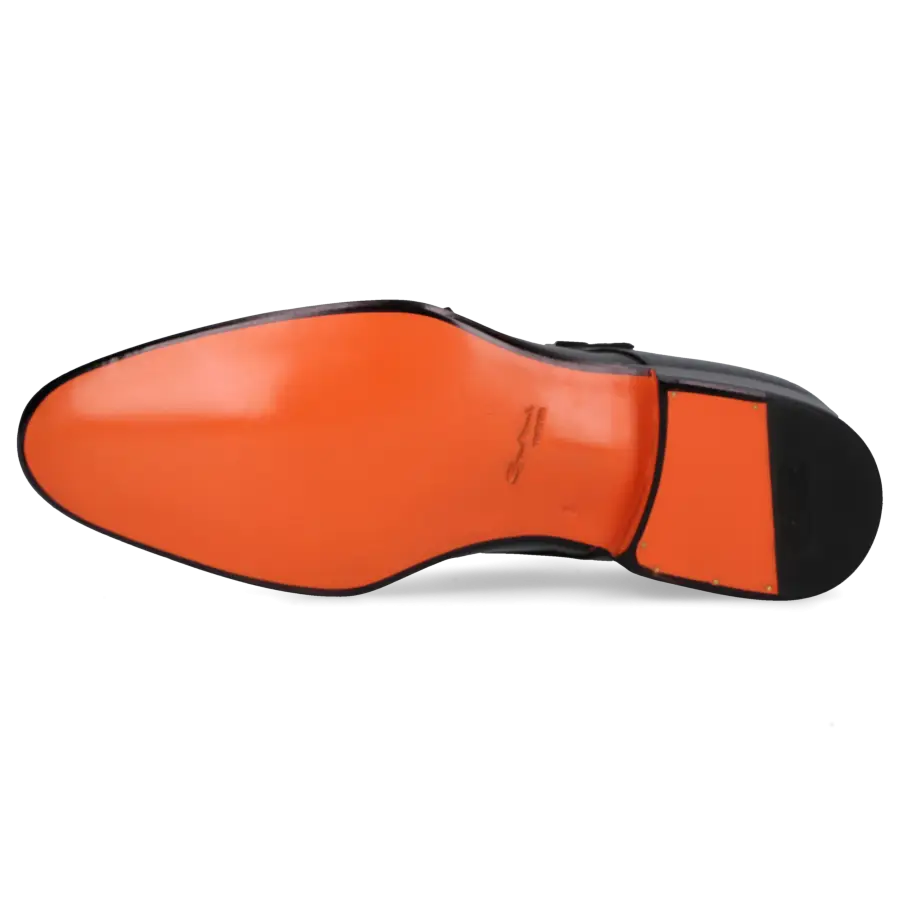 Santoni - Monk Schuhe 17736 Kalbsleder - grün