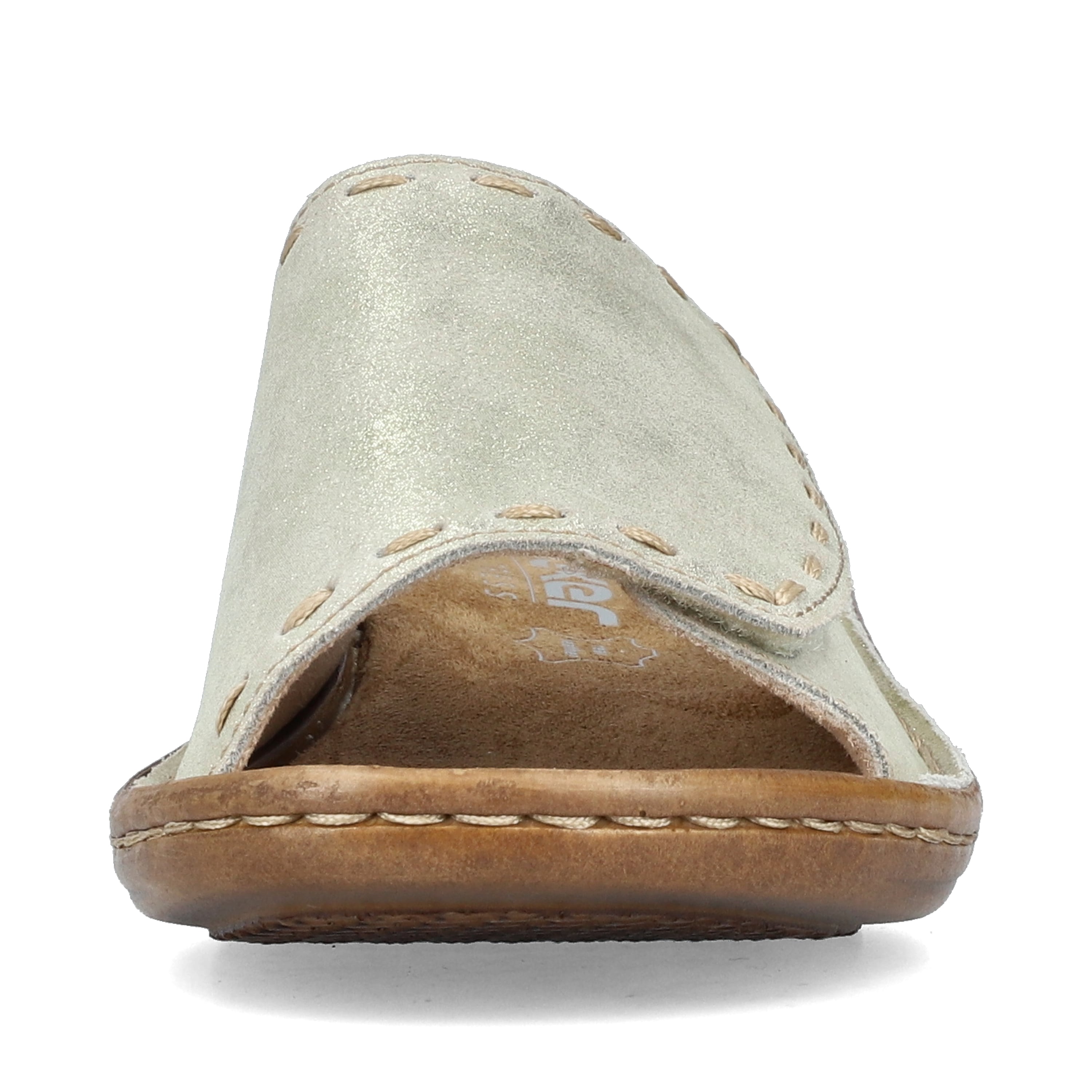 Rieker Damen Pantoletten hellbeige