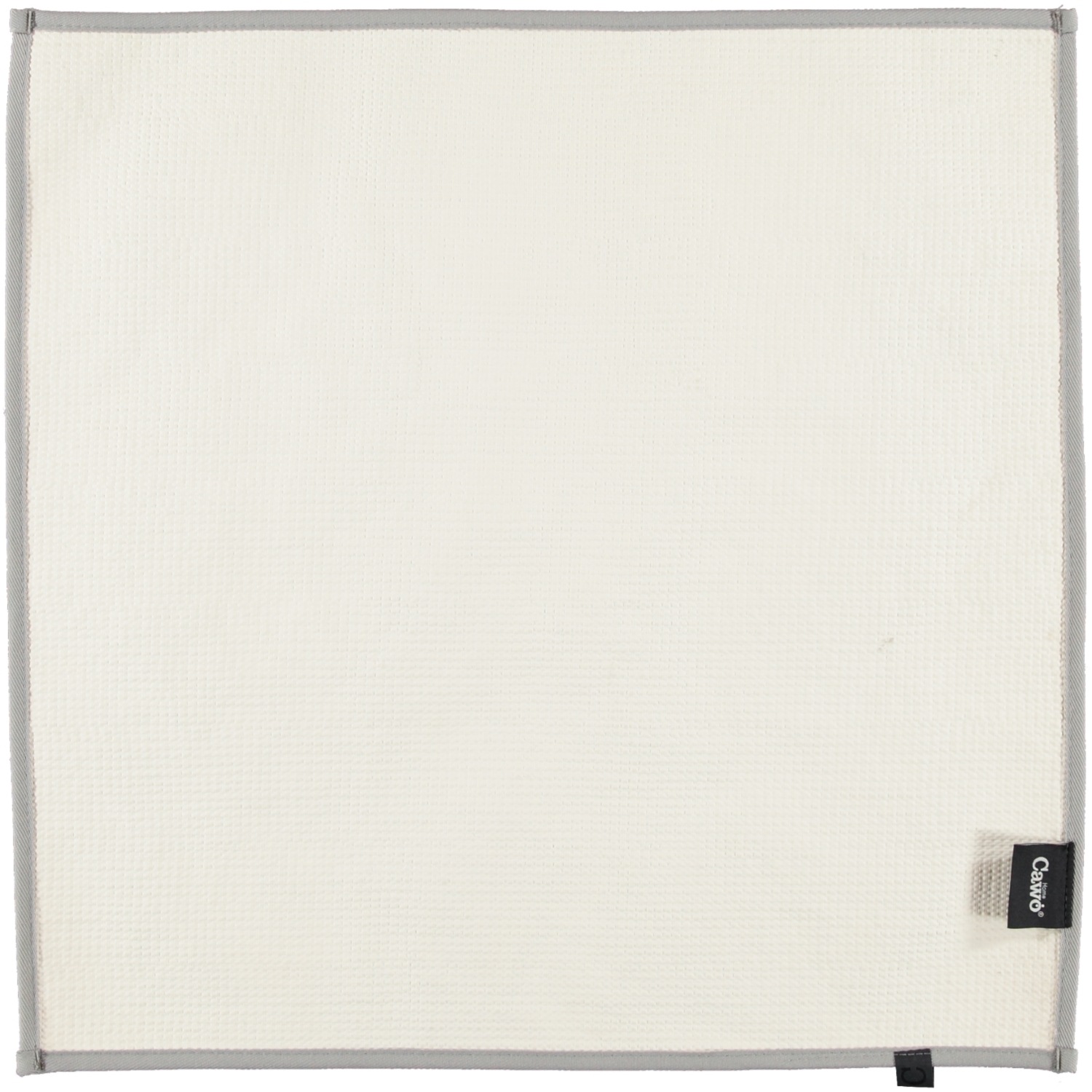 Cawö Badteppiche Frame 1006 weiß - 600