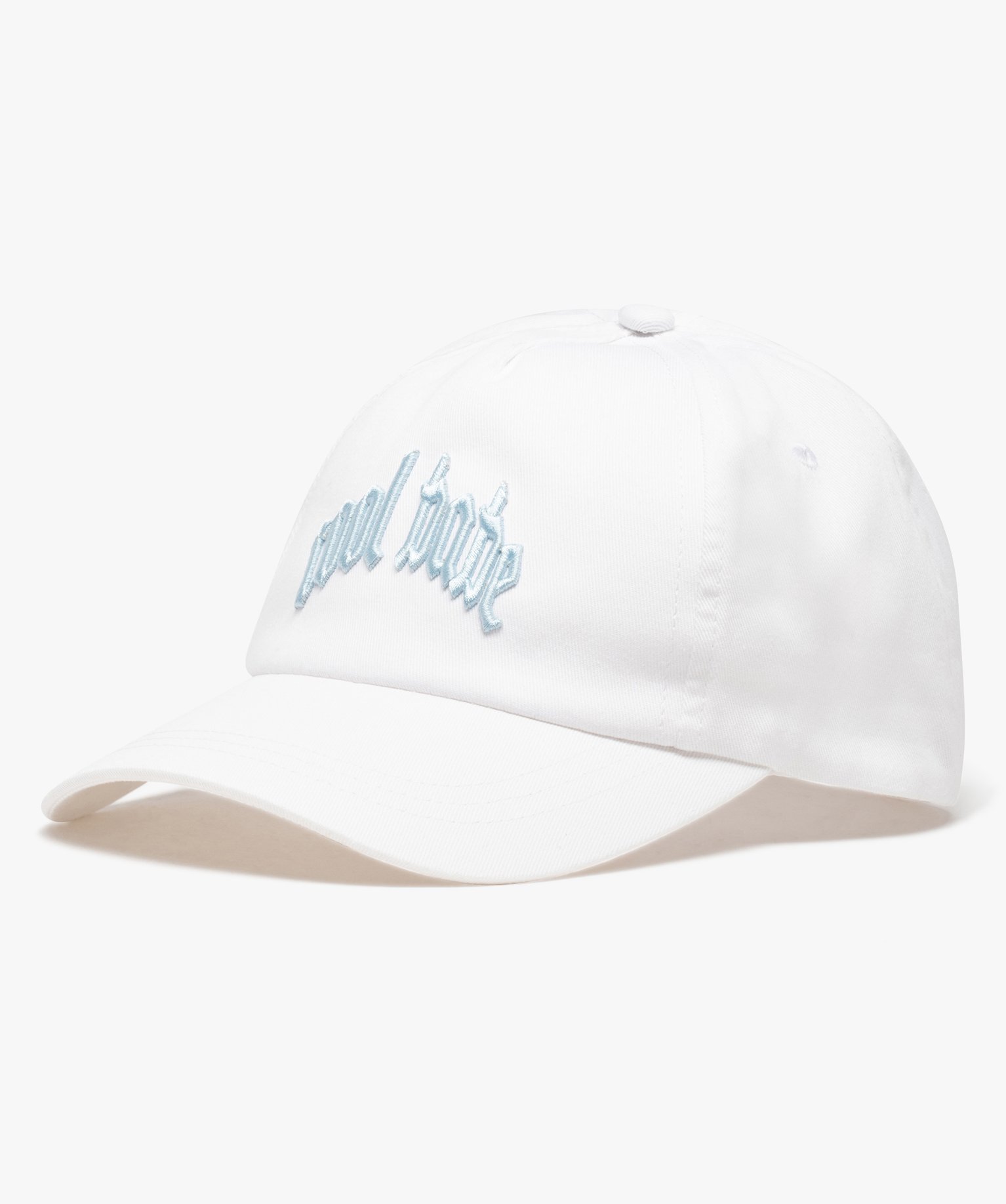 Casquette mixte avec inscription brodée sur l’avant blanc | GEMO