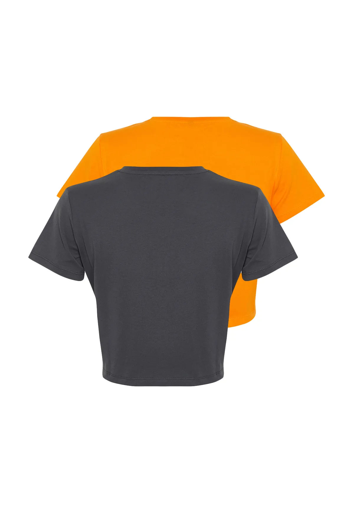 Trendyol Collection  T-Shirt - Grau - Regular Fit
