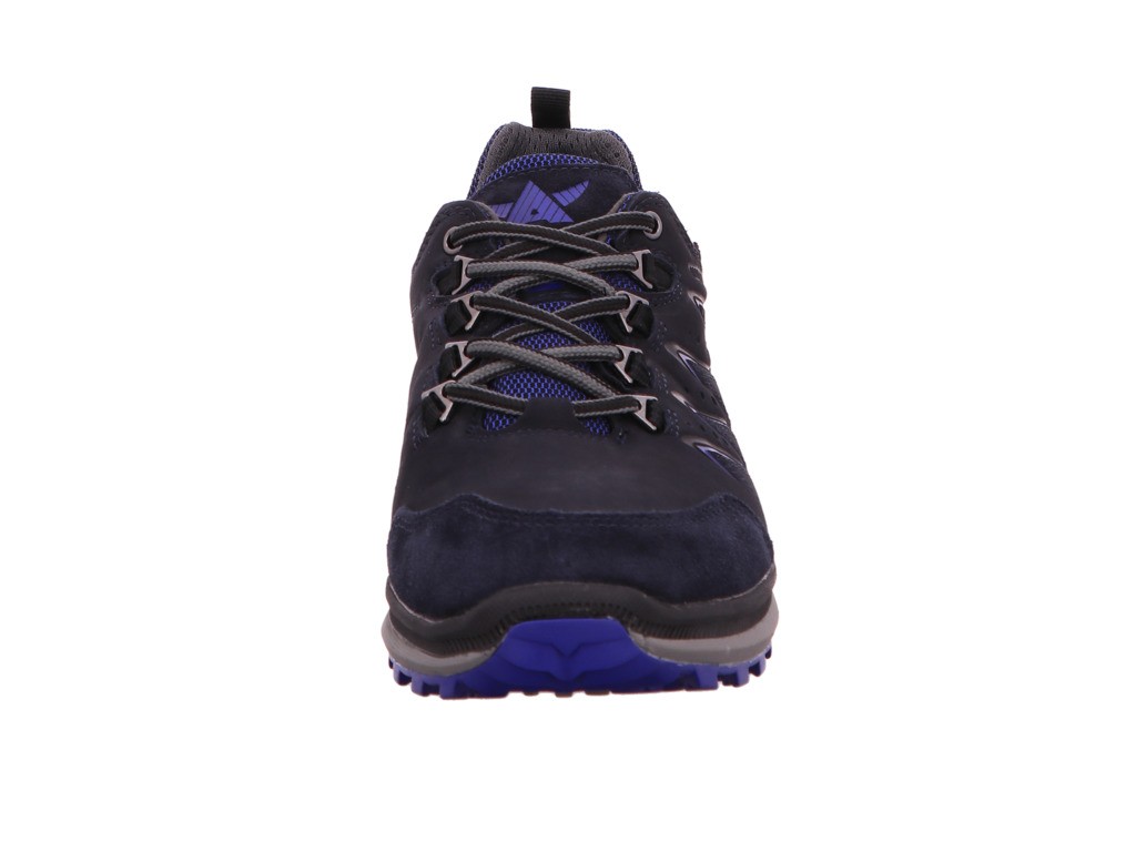 MEPHISTO Freizeit Schnürer blau Rake Off Tex