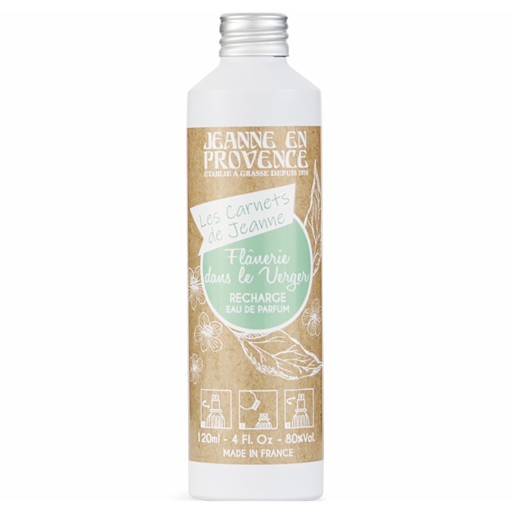 jeanne en provence Recharge Eau de Parfum Flânerie dans leVerger Recharge d'Eau de Parfum