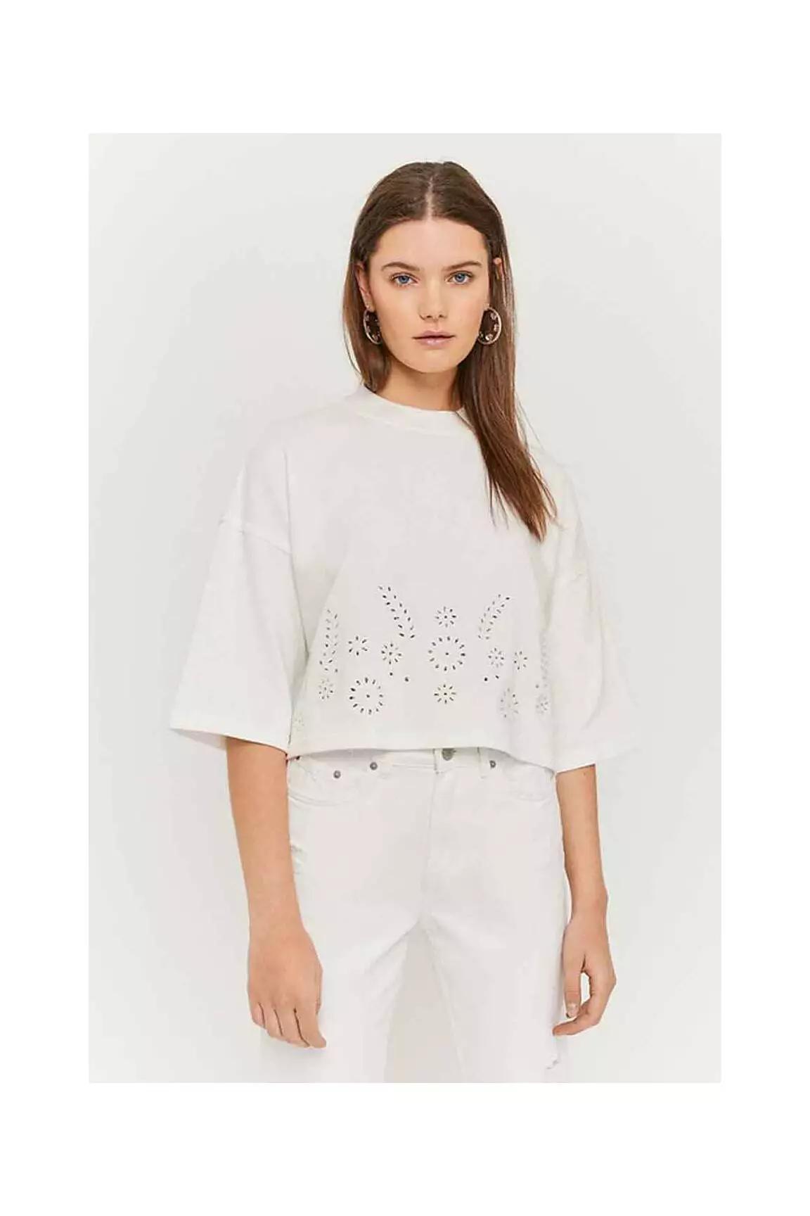 Tally Weijl Sweats Femme couleur blanc