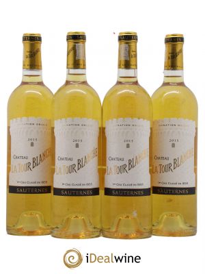 Château la Tour Blanche 1er Grand Cru Classé  2015 - Lot de 4 Bouteilles