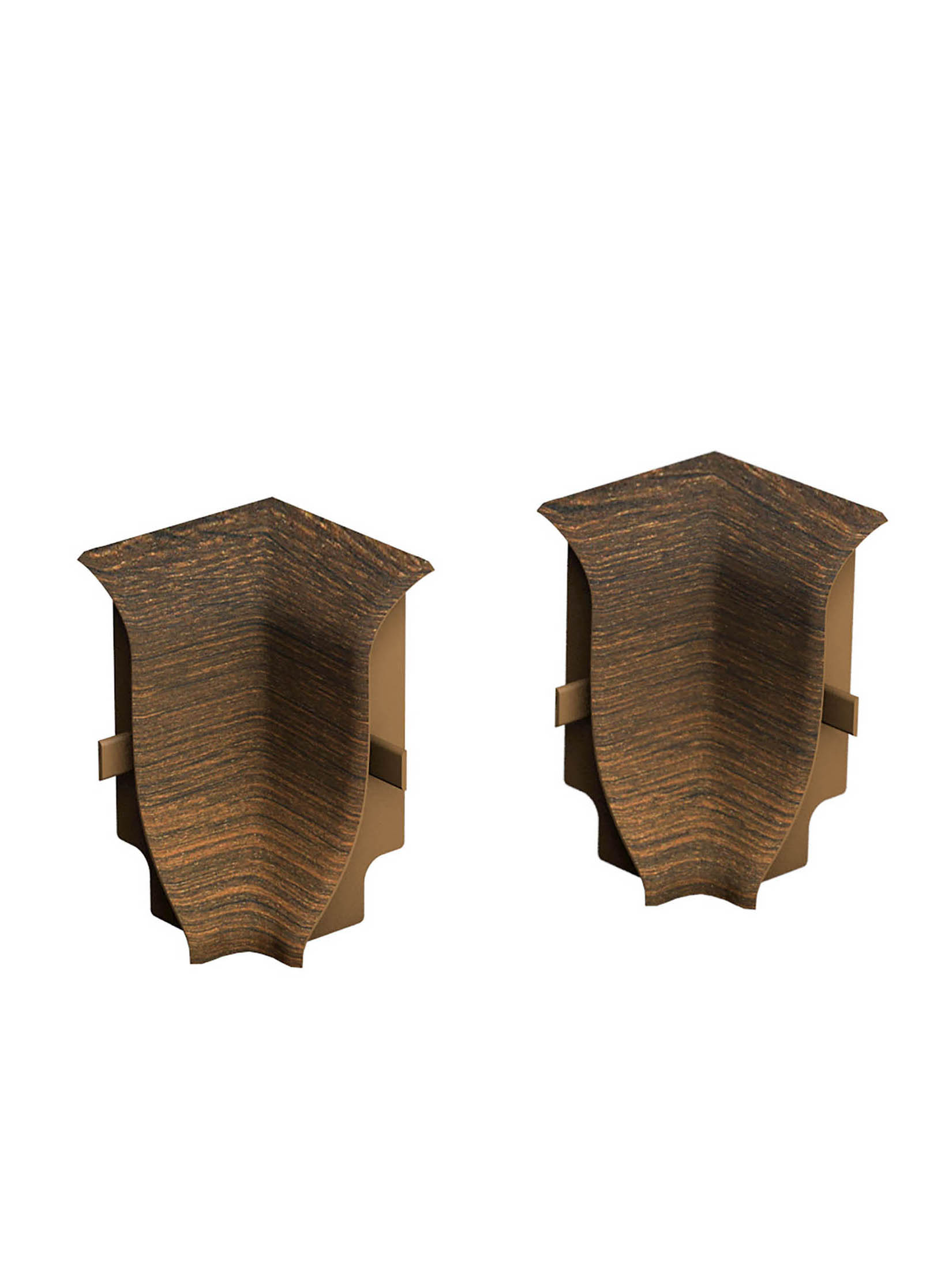 Innenecke 4cm Verlegezubehör, Nussbaum