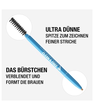 Manhattan Clean & Free Brow Definer Augenbrauenstift-0.09 g