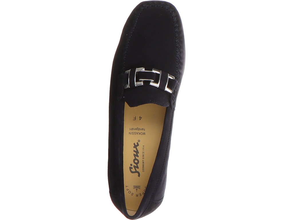 SIOUX Sportliche Slipper blau Cambria