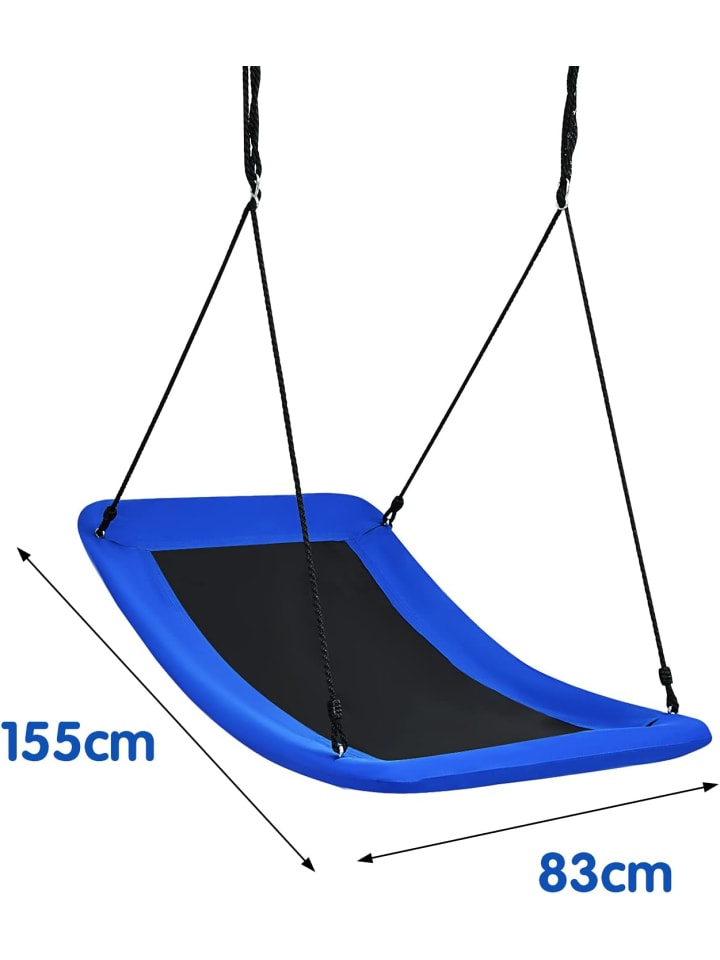COSTWAY Nestschaukel in Blau günstig kaufen 80x150cm
