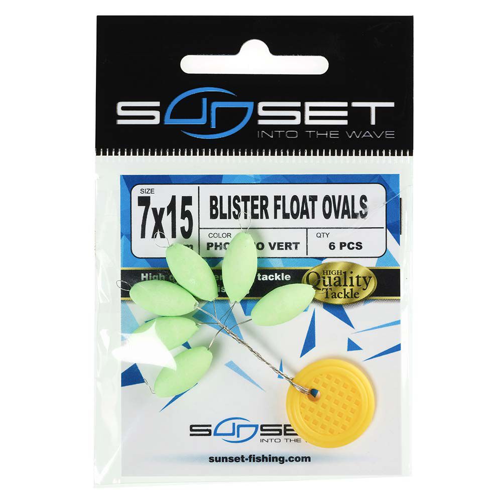 Blister Sunset Float Oval Phospho Green ST-D 137
