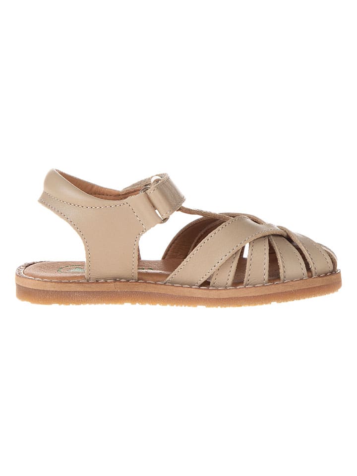 El Naturalista Leder-Sandalen in Beige günstig kaufen