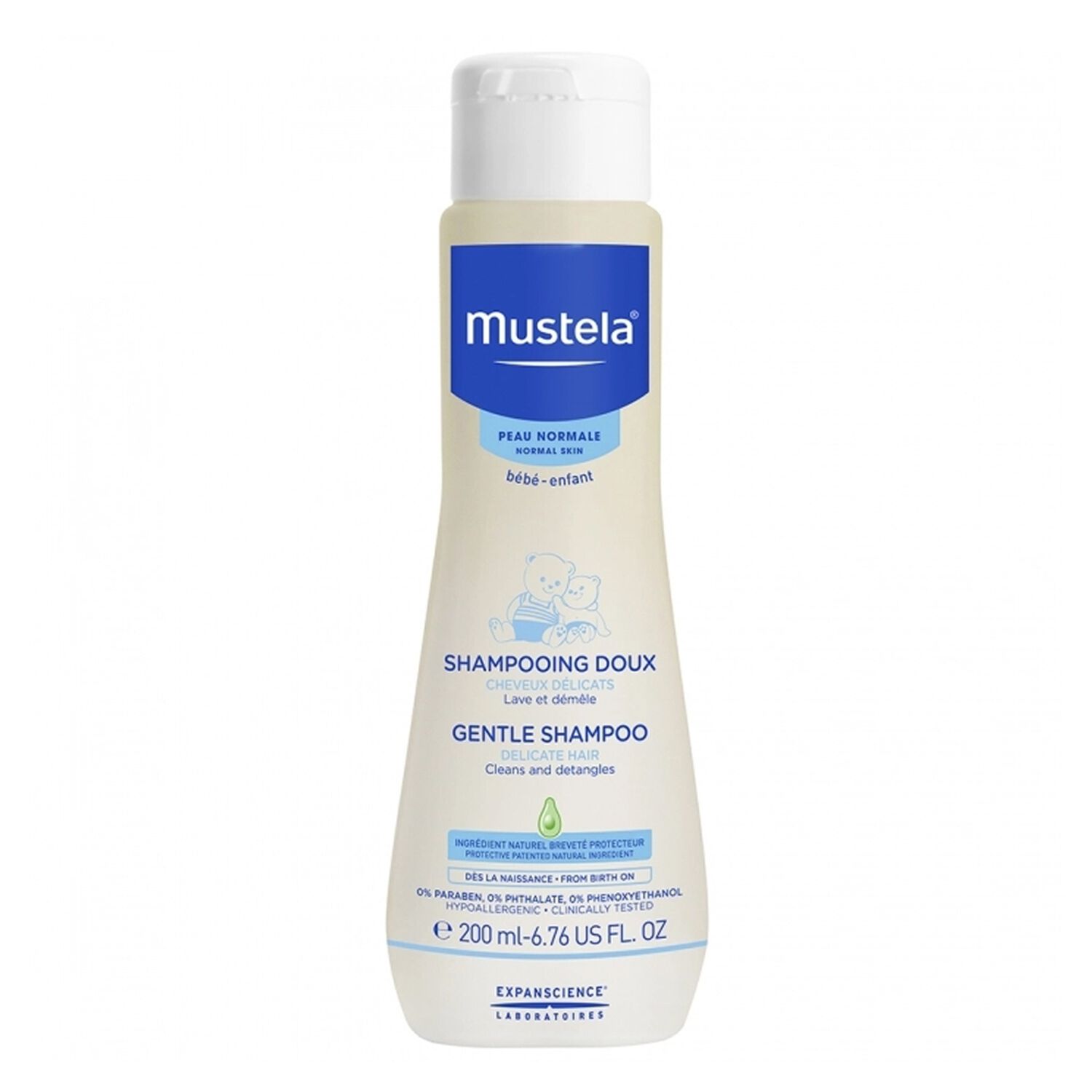 Mustela Shampooing Doux Lave & Démêle