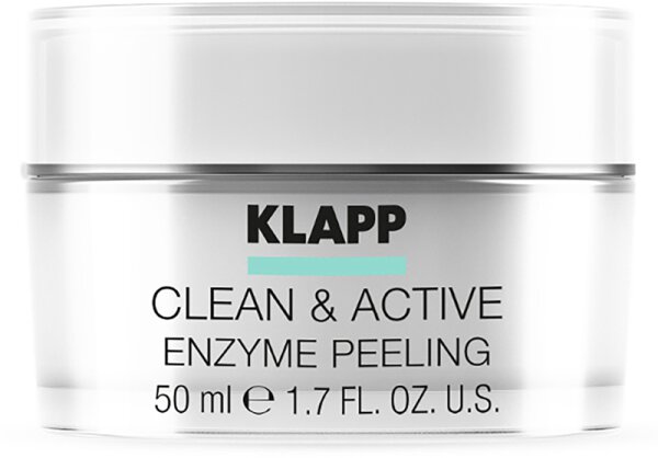 KLAPP Skin Care Science Clean & Active Enzyme Peeling Gesichtspeeling