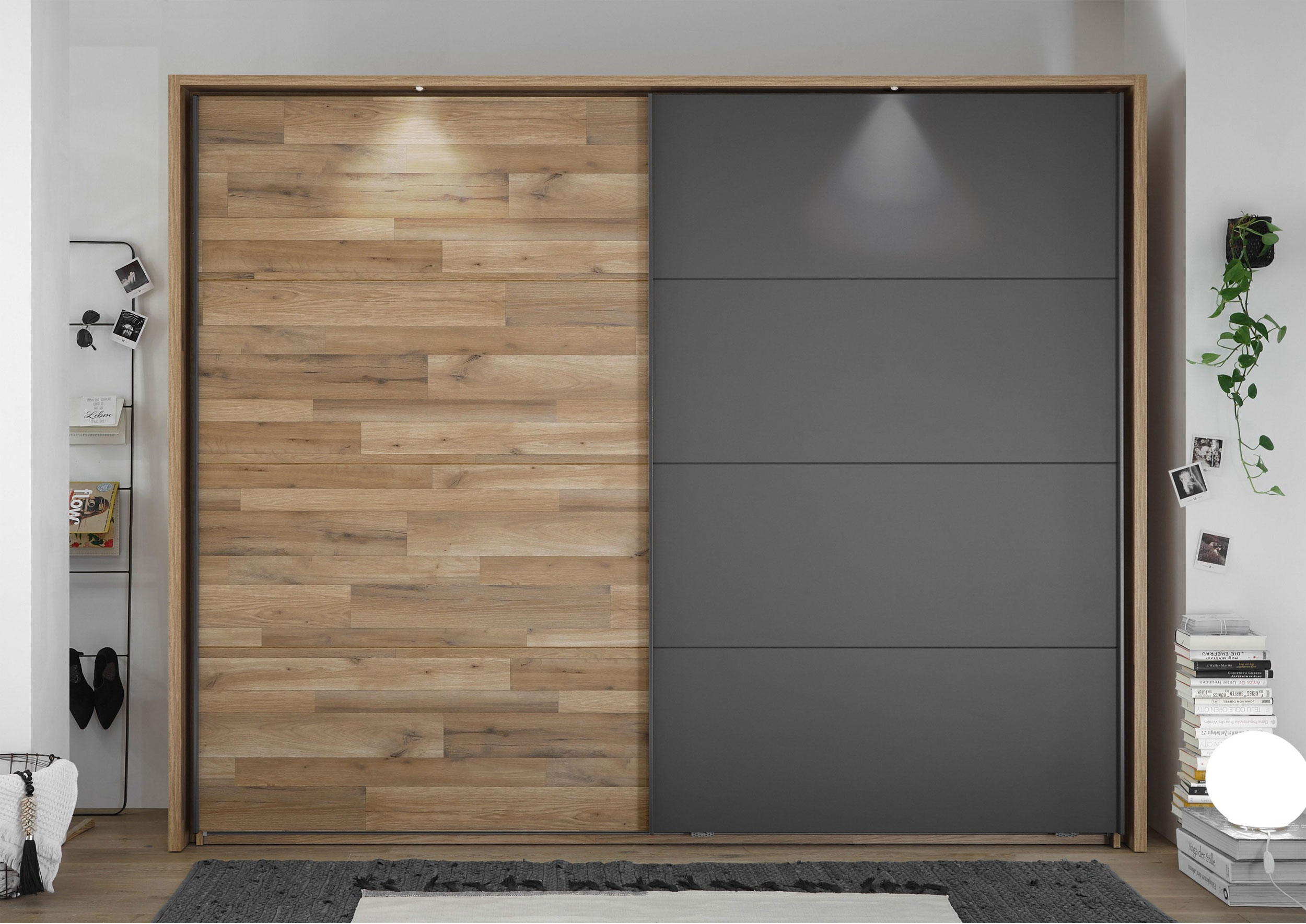 LIV`INSchwebetürenschrank 2-trg.