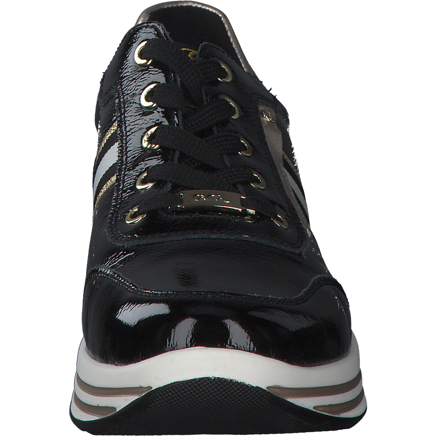 Ara Sapporo 2.0 32442, Sneakers Low, Damen, SCHWARZ PLATIN