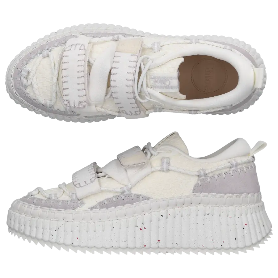 Chloé - Slip Ons NAMA Mesh - weiß