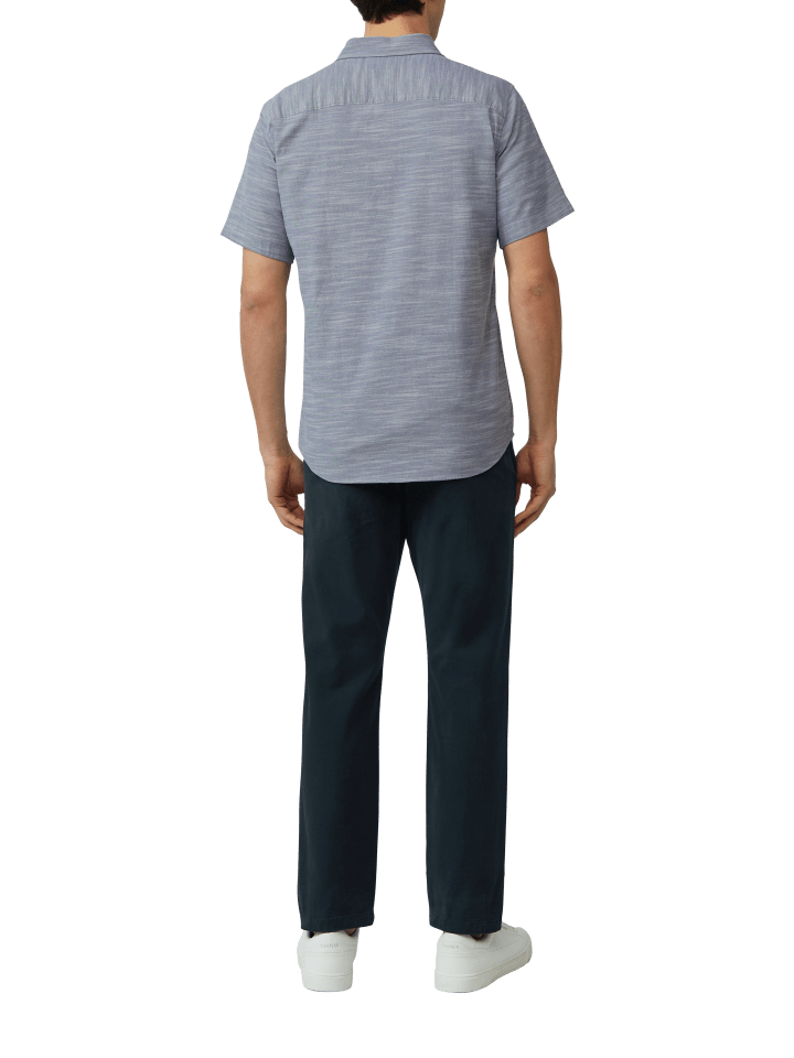 s.Oliver Hemd kurzarm in Blau günstig kaufen