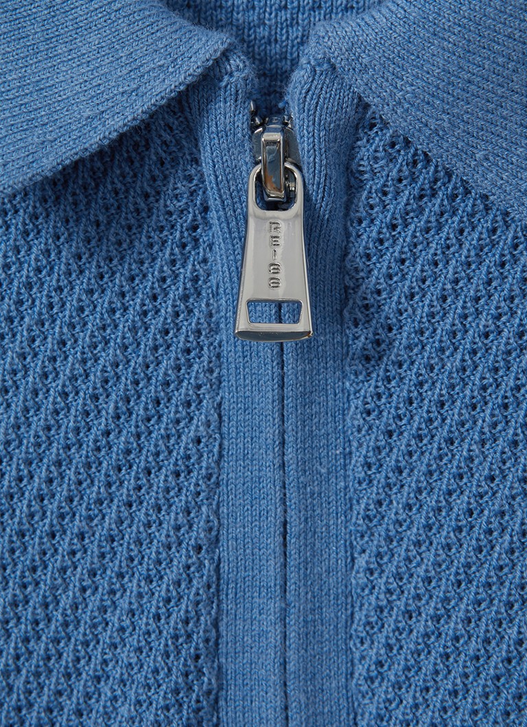 Reiss Ivor polo krekls ar pusrāvējslēdzēju