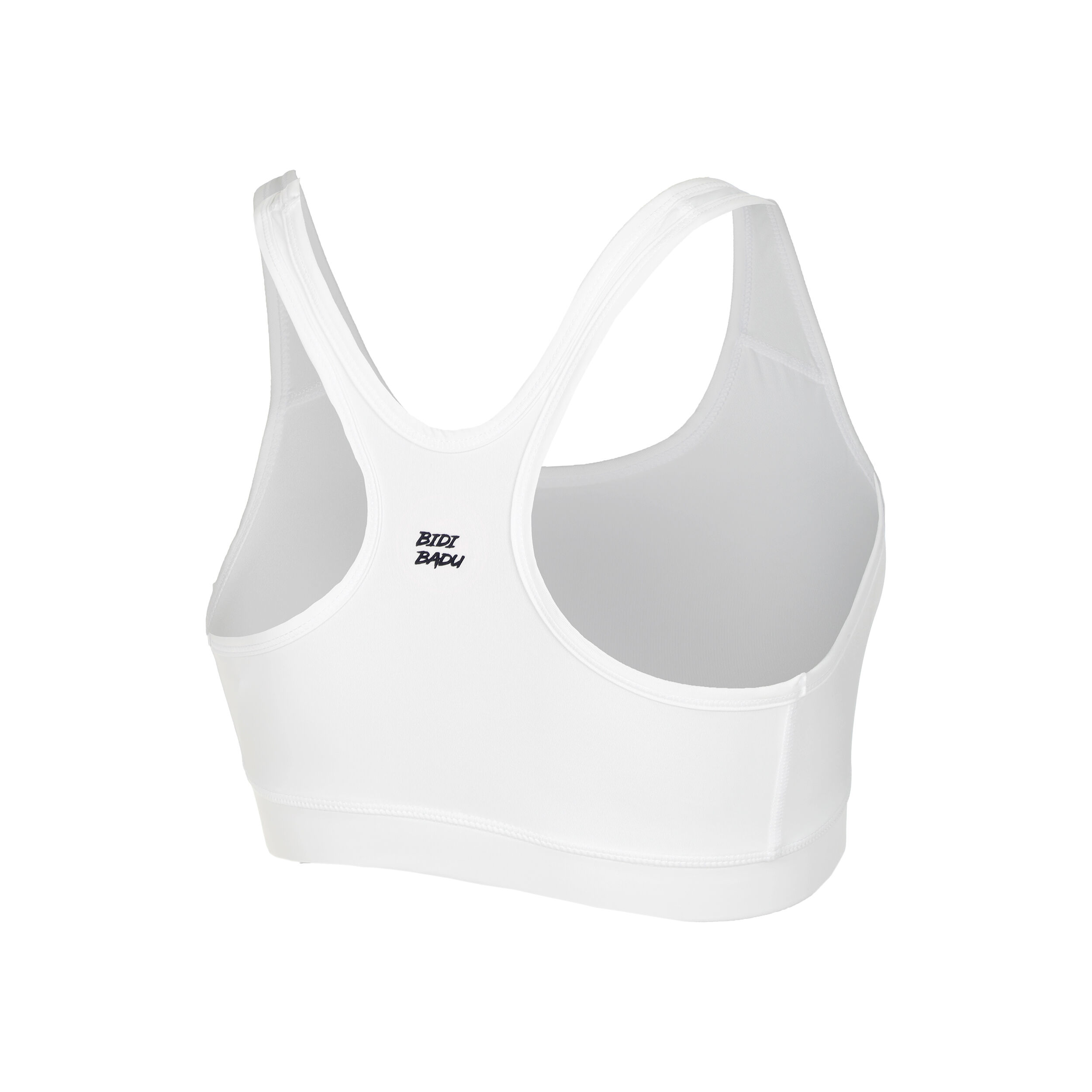 Crew Medium Support Sport-BH Damen - Weiß