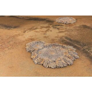 Explosion Craters set (pre-painted)