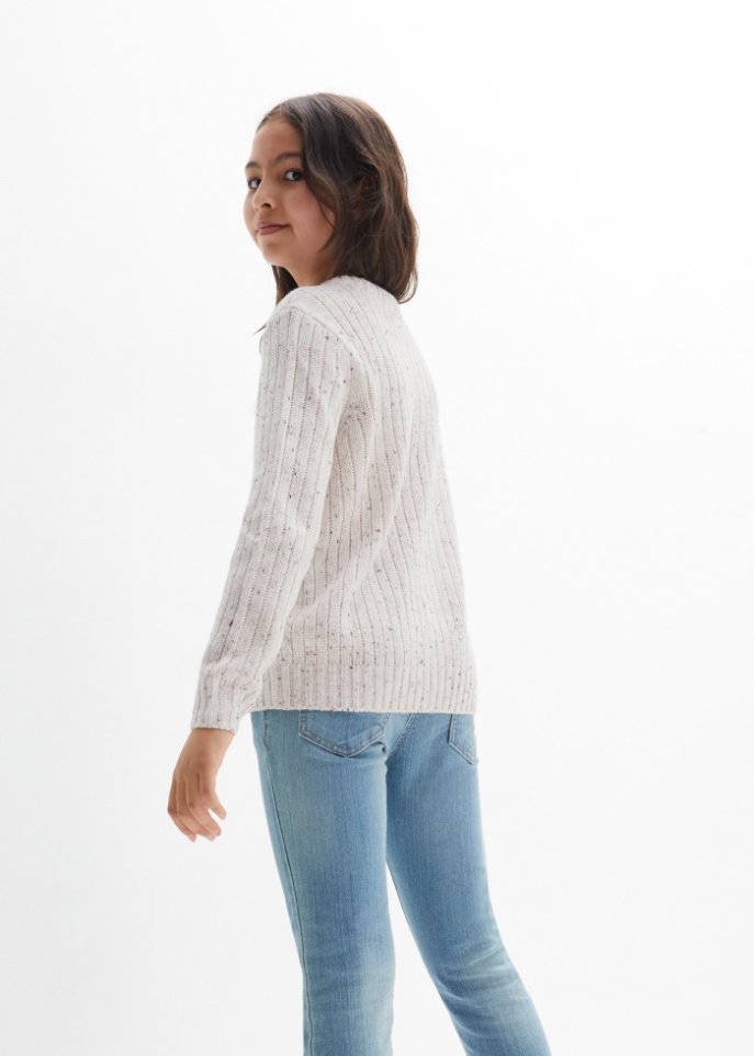 Mädchen Strickpullover
