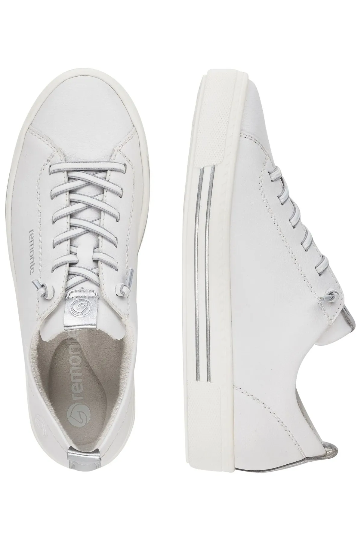 Remonte  Sneaker - Weiß - Flacher Absatz