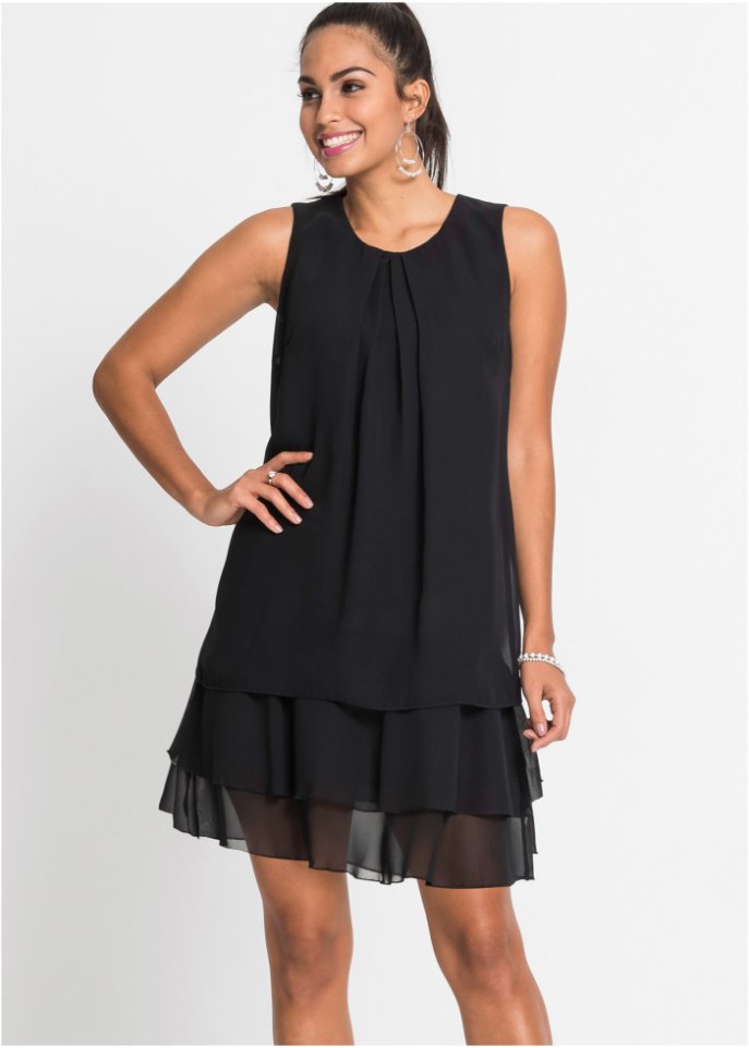 Chiffon-Kleid