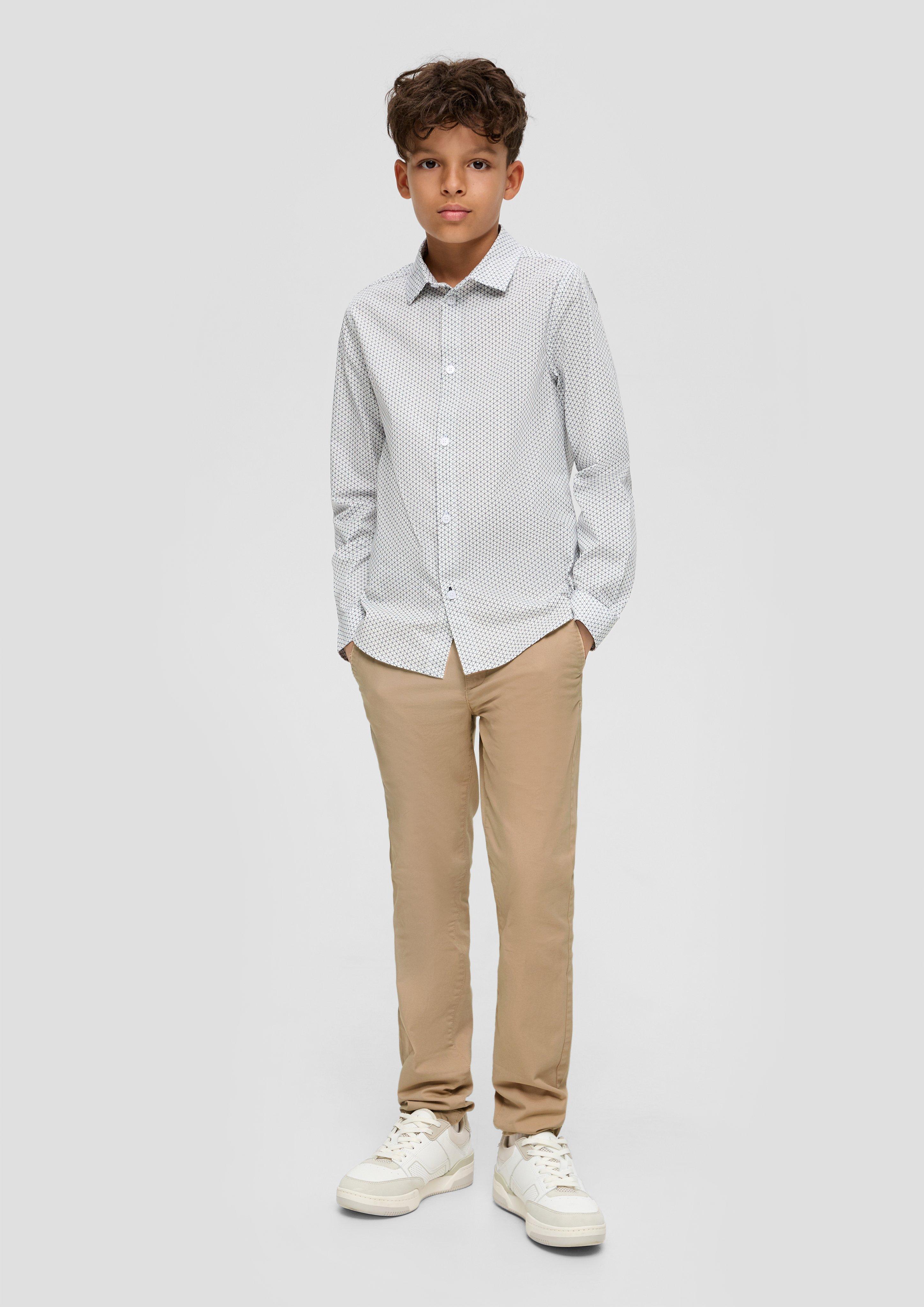 Elastische Chinohose aus Twill  2139954-8195