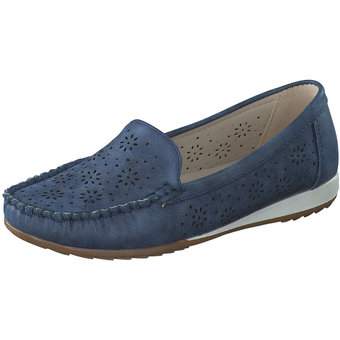 Charmosa Mokassin in blau