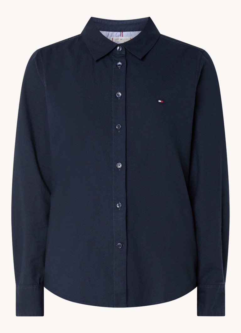 Tommy Hilfiger  Blouse met logoborduring