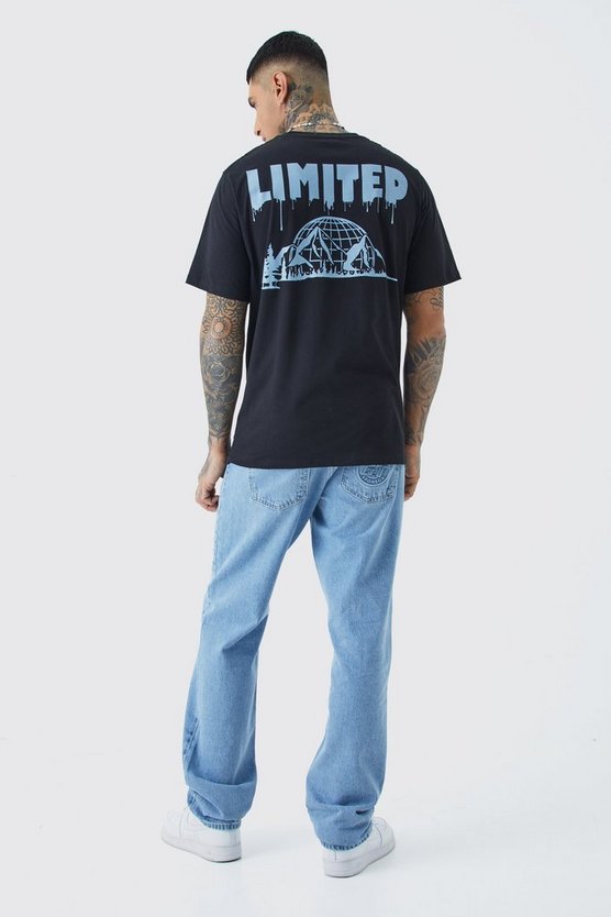 Tall Oversize T-Shirt mit Limited Print