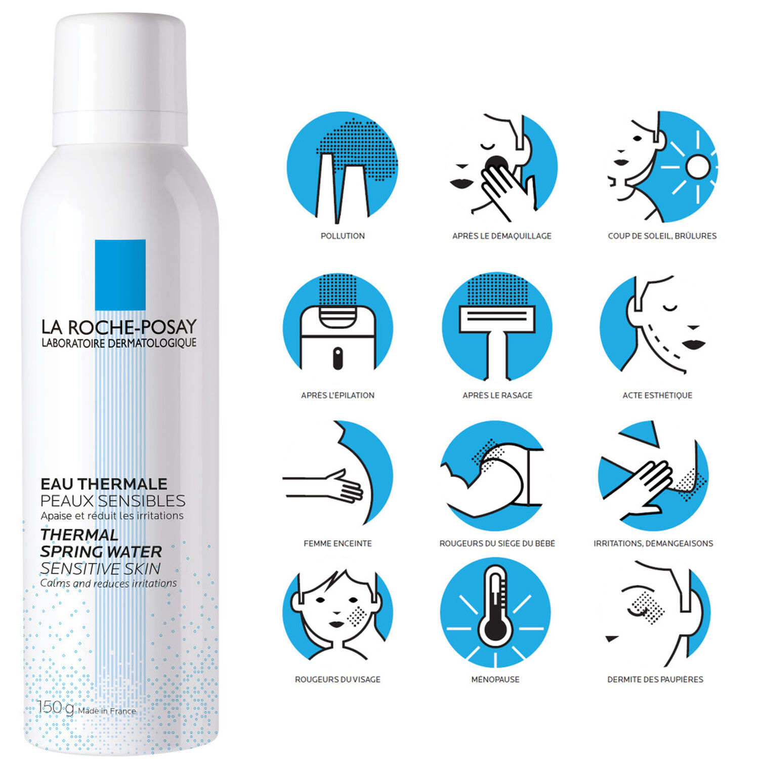 la roche-posay Eau Thermale Apaise & Protège