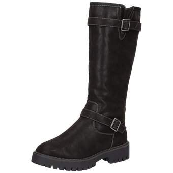 s.Oliver Langschaftstiefel in schwarz