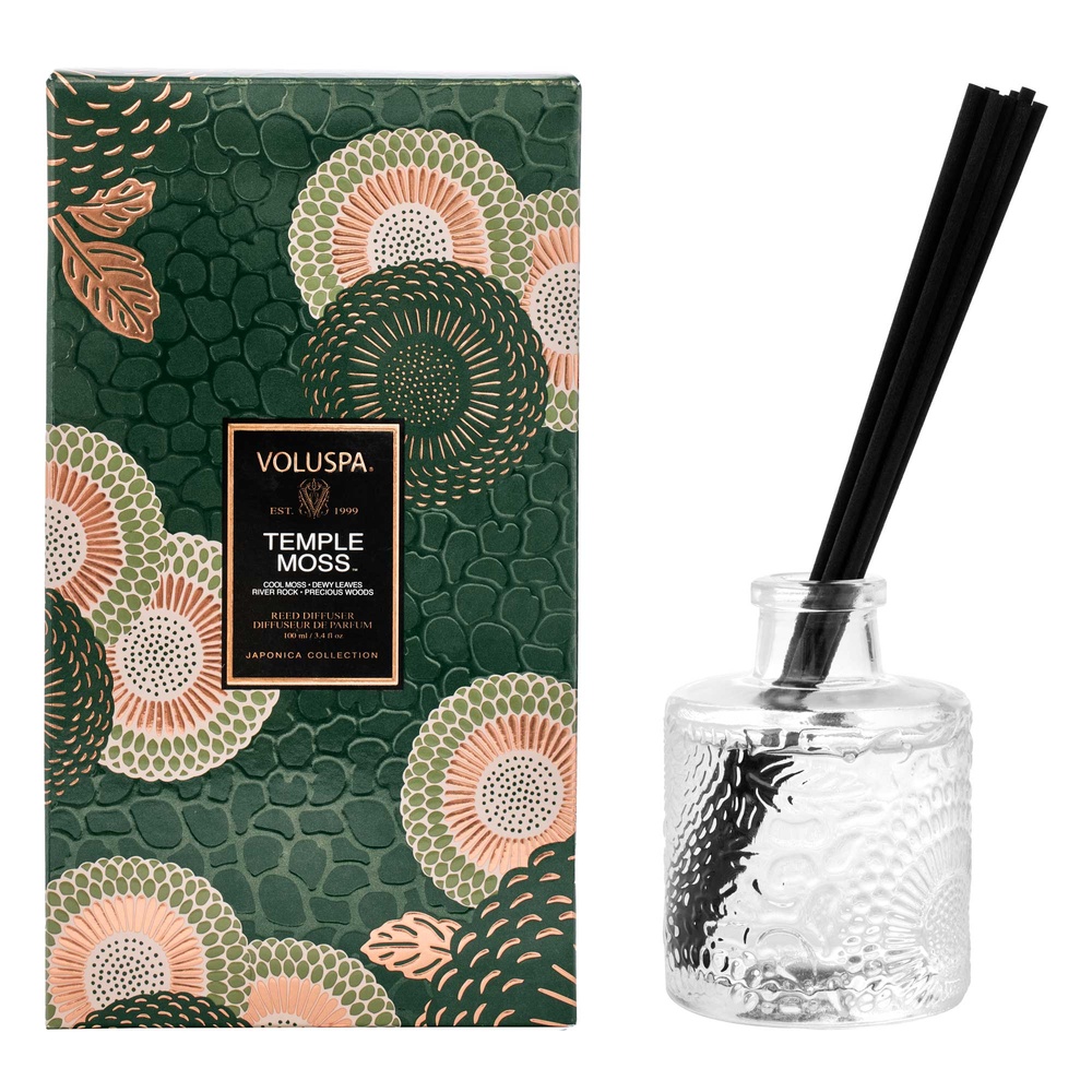 voluspa Temple Moss Reed Diffuser DIFFUSEUR