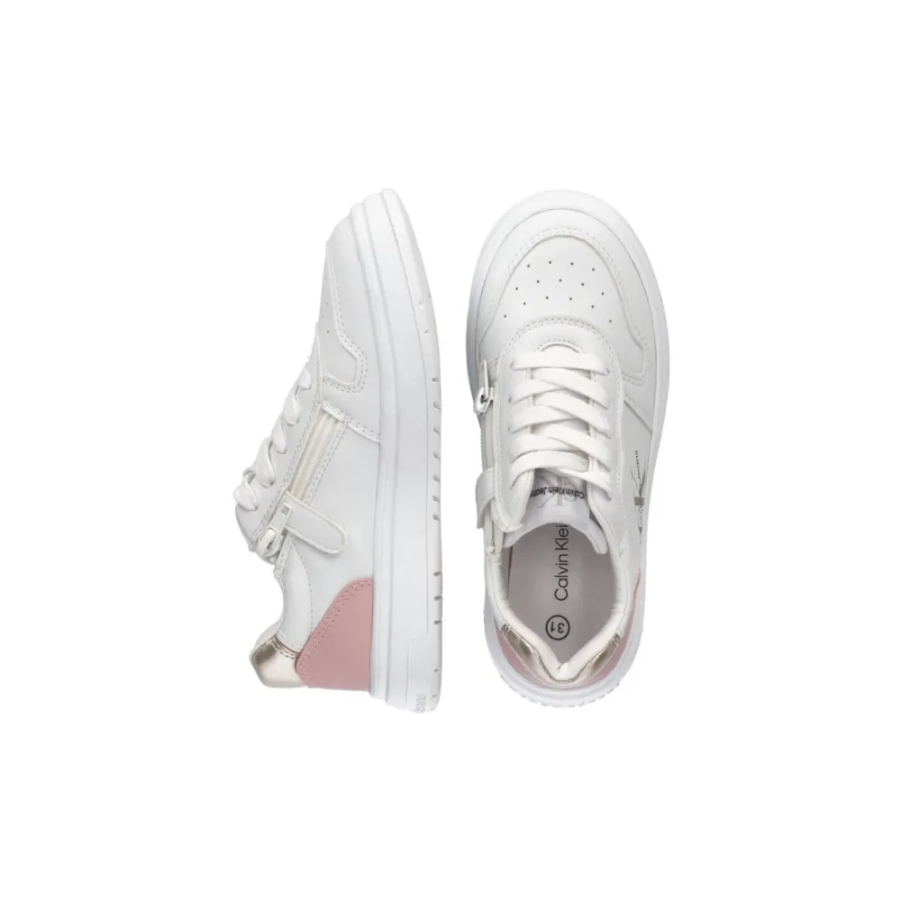 Calvin Klein Low Cut Lace Up V3A9-80179-1355-855 / weiss